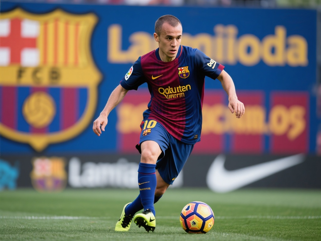 伊涅斯塔的足球之路始于巴塞罗那的拉玛西亚